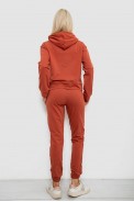 Спортивный костюм женский двухнитка  -уценка, цвет терракотовый, 214R1419-002-U-9 - фото № 3