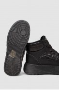 Кросівки жіночі зимові на хутрі, колір чорний, 248RK03 - фото № 4