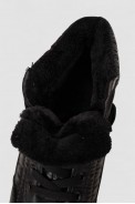 Кросівки жіночі зимові на хутрі, колір чорний, 248RK03 - фото № 5