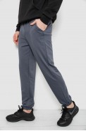 Спортивні штани чоловічі двонитка, колір сірий, 241R8003 - фото № 2