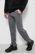 Спортивні штани чоловічі однотонні, колір сірий, 244RY-440 - фото № 2