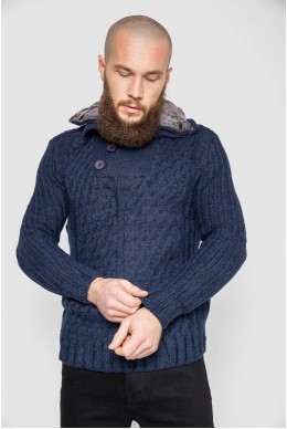 Светр чоловічий, колір темно-синій, 214R10331