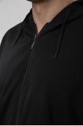 Спортивный костюм мужской утепленный, цвет черный, 244R9104 - фото № 4
