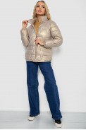 Куртка жіноча демісезонна  -уцінка, колір бежевий, 243R005-U-4 - фото № 1
