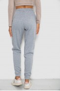 Спортивные штаны женские на флисе  -уценка, цвет светло-серый, 238R58671-1-U-16 - фото № 3