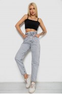 Джинси жіночі Mom-fit, колір сірий, 244R1601S20 - фото № 1