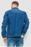 Джинсова куртка чоловіча, колір синій, 157R9623