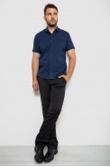 Сорочка чоловіча, колір темно-синій, 186R7326-1 оптом - фото № 1