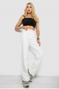 Джинси жіночі Loose Fit, колір білий, 182R1088 - фото № 1