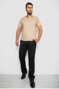 Сорочка чоловіча, колір бежевий, 186R7326-1 - фото № 1