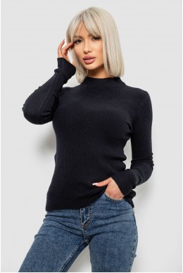 Кофта женская однотонная базовая, цвет черный, 244R2032