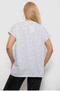 Футболка женская с принтом, цвет серый, 244R2412 - фото № 3