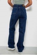 Джинсы женские Long Straight fit, цвет синий, 244R1258-0155 - фото № 3