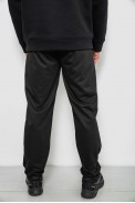Спортивні штани чоловічі однотонні, колір чорний, 244RY-400 - фото № 3