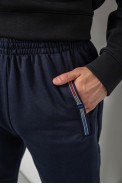 Спортивні штани чоловічі однотонні, колір синій, 244RY-400 - фото № 4
