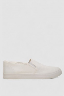 Кеды тканевые  -уценка, цвет белый, 248RLX01-U-74