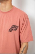 Футболка мужская с принтом, цвет коралловый, 244R7411 - фото № 4