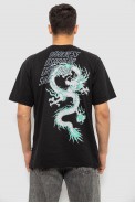 Футболка мужская с принтом, цвет черный, 244R7411 - фото № 3