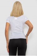 Сорочка жіноча однотонна  -уцінка, колір білий, 230R068-1-U-286 - фото № 3