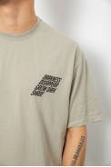 Футболка чоловіча з принтом, колір оливковий, 244R7411 - фото № 4