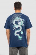 Футболка мужская с принтом, цвет синий, 244R7411 - фото № 3