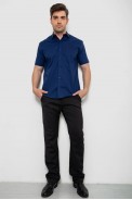 Сорочка чоловіча  -уцінка, колір синій, 214R7325-U-2 оптом - фото № 1