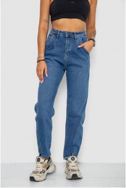 Джинси жіночі MOM  -уцінка, колір синій, 244R750-8-U