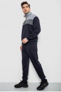 Спортивный костюм мужской, цвет сине-серый, 244R9160 - фото № 2