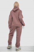 Спортивний костюм жіночий на флісі, колір мокко, 238R5726 - фото № 3