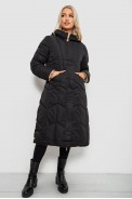 Куртка женская двусторонняя зимняя, цвет черный, 244R24115 - фото № 0