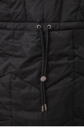 Куртка женская двусторонняя зимняя, цвет черный, 244R24115 - фото № 4
