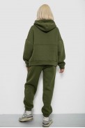 Спортивный костюм женский на флисе, цвет хаки, 247R10765 - фото № 3