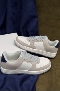 Кросівки чоловічі, колір біло-сірий, 248RHB710-10 оптом - фото № 0