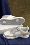 Кросівки чоловічі, колір біло-сірий, 248RHB710-10 оптом - фото № 4