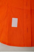 Сорочка жіноча однотонна  -уцінка, колір помаранчевий, 230R068-1-U-289 оптом - фото № 5