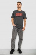 Футболка мужская с принтом, цвет серый, 244R2530 - фото № 1