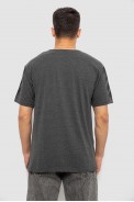 Футболка мужская с принтом, цвет серый, 244R2530 - фото № 3