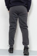 Спортивні штани чоловічі на флісі, колір грифельний, 184R8755