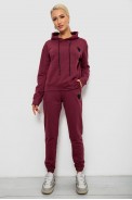 Спортивный костюм женский двухнитка, цвет сливовый, 214R1419-004 - фото № 0