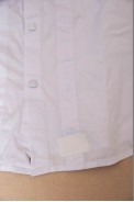 Сорочка чоловіча однотонна  -уцінка, колір білий, 186R2033-U-6 - фото № 5