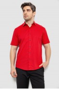 Рубашка мужская с принтом  -уценка, цвет красный, 186R7338-U - фото № 0