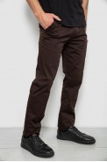 Брюки мужские классические, цвет шоколадный, 243RXK39-2 оптом - фото № 2