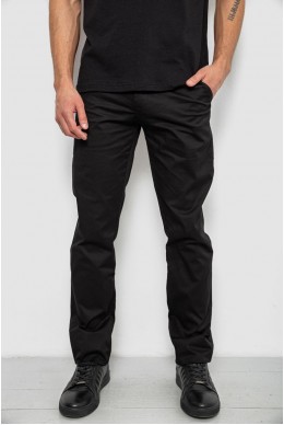 Брюки мужские классические, цвет черный, 243RXK39-2