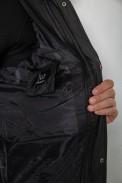 Куртка мужская зимняя удлиненная  -уценка, цвет черный, 244RH76-30D-U - фото № 7