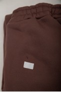 Спортивный костюм женский на флисе  -уценка, цвет темно-коричневый, 257R86-U-1 - фото № 6