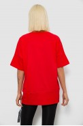 Футболка женская с принтом, цвет красный, 244R2131 - фото № 3