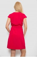 Платье софт однотонное, цвет розовый, 230R028 - фото № 3