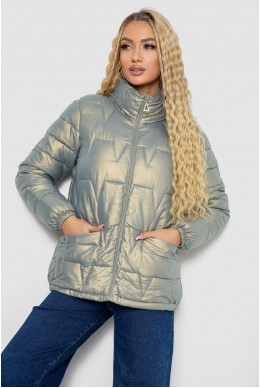 Куртка жіноча демісезонна  -уцінка, колір оливковий, 243R005-U-3