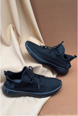 Кроссовки мужские текстиль, цвет черный, 243RT66