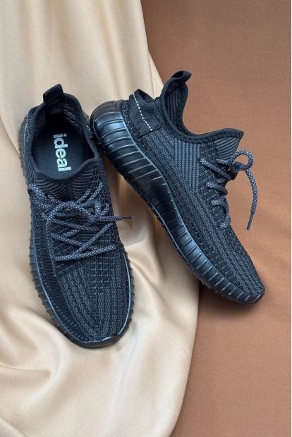 Кроссовки мужские текстиль, цвет черно-серый, 243RT66